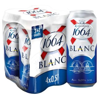 PIVO KRONENBOURG 0.5L 3+1 GRATIS LIMENKA