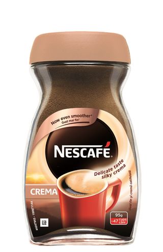 Nescafé CREMA, Cafea solubila, 95g