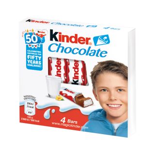 Kinder Chocolat 4 Bars 50G