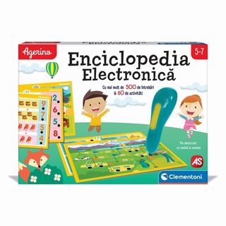 Joc educativ Clementoni Agerino Enciclopedia electronica 5-7