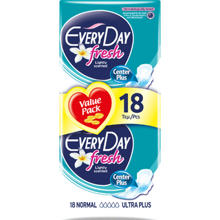 EveryDay Fresh Up Normal Economy Дамски превръзки 18 БР / 38909038