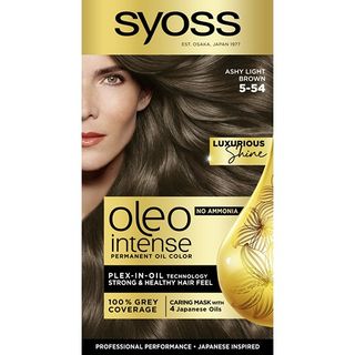 Syoss Color Oleo Intense Vopsea De Par Permanenta 5-54 Saten Deschis Cenusiu