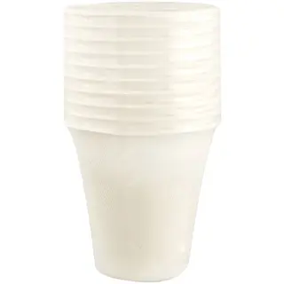 MEGA Eco, Pahare eco din trestie de zahar, 10x260ml (ID 54340)