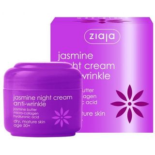 ZIAJA krema noćna protiv bora jasmin spf 6 50+ 50 ML | 5901887039822