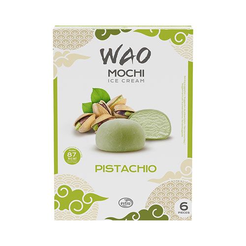 Romania product data sample: Wao Mochi nghetata Fistic 6X35G