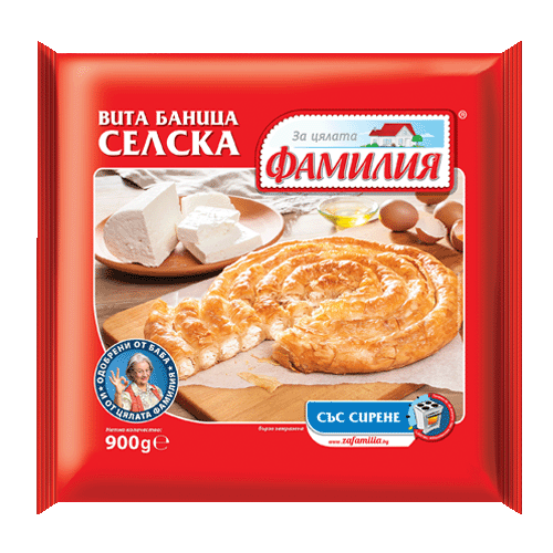 Фамилия Селска вита баница сирене