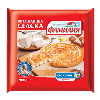 Фамилия Селска вита баница сирене 900 ГР / 38901914