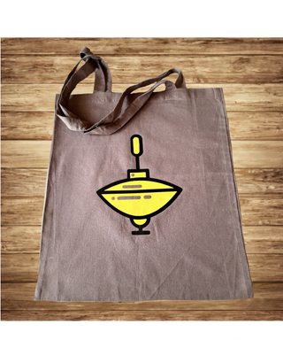 ZVRK siva pamučna torba