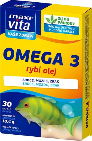MAXI VITA omega 3 riblje ulje 30 KOM | 8595011109931