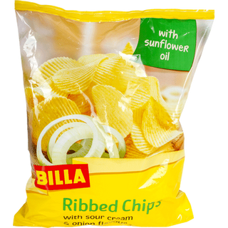 BILLA Къдрав чипс сметана и лук 150 ГР / 38936784