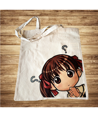 ANIME bež pamučna torba