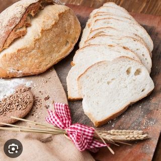 Paine artizanală alba cu maia 900g