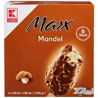 Klc Maxx Inghetata Migdale 6X120 Ml