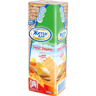 Житен Дар Бисквити Petit Beurre 220 ГР / 38919562