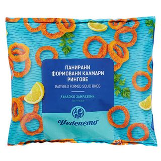 Vedenemo Панирани рингове калмари 400 г / 20275379