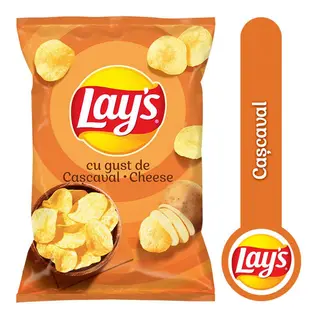 Lay's chipsuri din cartofi cu cascaval 125g