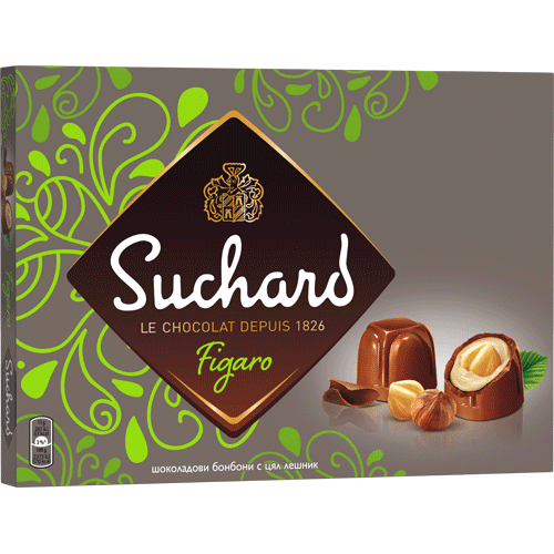 Suchard Шоколадова бонбониера Figaro