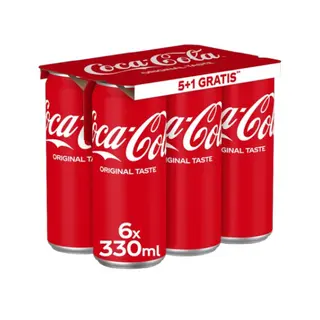 Coca Cola 5+1 Grat. 0,33 L