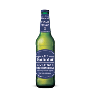 Bere blonda Bakalar non-alcoholic, alc. 0,5%, st. 0,33 L