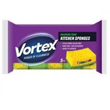 VORTEX Burete de bucatarie cu pori 5buc