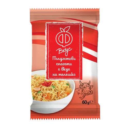 Спагети Ф Вкус Телешко  Полуготови