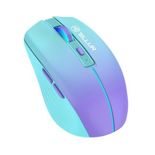Mouse wireless Tellur  Silent Click , Albastru