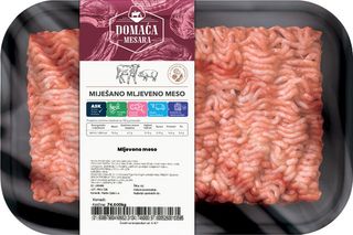 Mljeveno Meso Mijesano Pakovano Kg