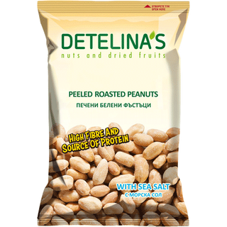 Детелина Печен белен фъстък с морска сол 160 ГР / 38921639