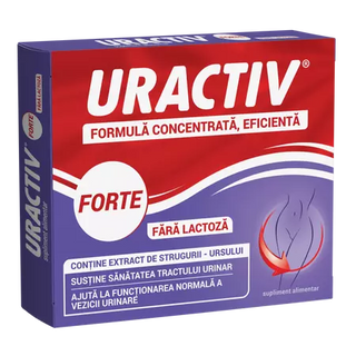 Uractiv Forte fara lactoza, 10 capsule, Fiterman Pharma