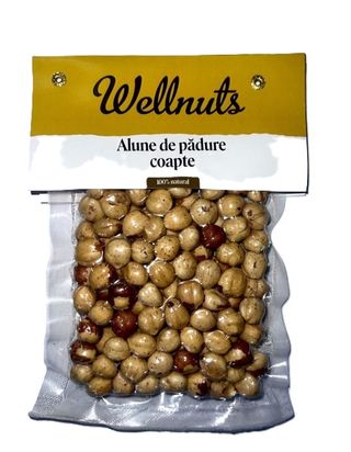 WELLNUTS Alune de padure coapte 100g