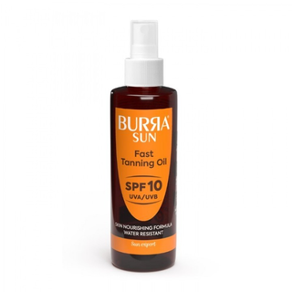 BURRA SUN FAST TANNING OIL SPREJ SPF 10 200 ML -37865