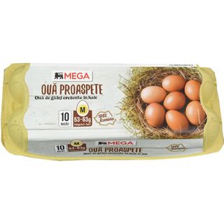MEGA, Oua cod 2 marime M, 10 bucati (ID 48070)