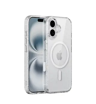 Capac Protectie Spate Cellara Colectia Crystal Shine Magsafe Pentru iPhone 17 - Transparent,CL80918