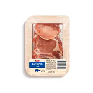 Svinjski vrat sa koskom K plus 400g