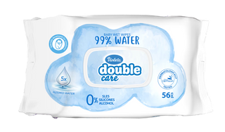 Violeta double care vlažne maramice – 99 % voda, 56 kom.