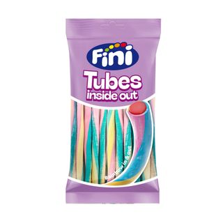 Bomboane gumate cu aroma de fructe Fini Tubes, 80 g