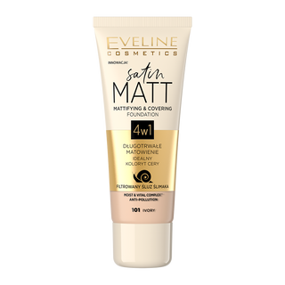 EVELINE tečni puder satin matt ivory 101 | 5901761997613