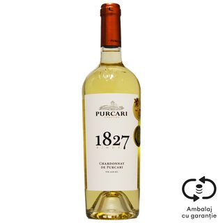 Purcari, Vin alb sec Chardonnay de Purcari 0.75L (ID 41813)