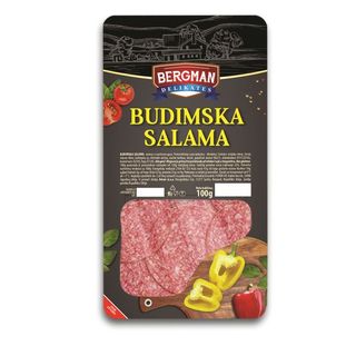 KOBASICA BUDIMSKA SLAJS 100G BERGMAN 141138