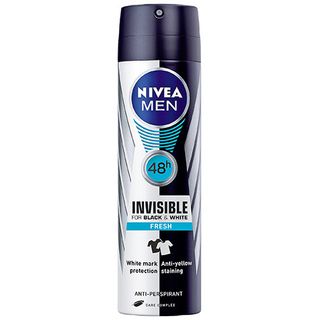 Nivea Men Deo Spray Invis.Fresh B&W150Ml