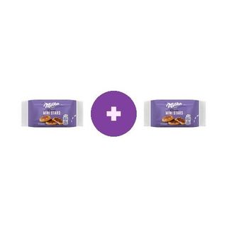 2 X Milka Biscuiti cu crema de lapte 37,5g
