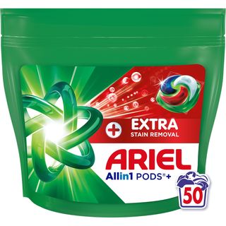 Ariel, Detergent + Extra Clean Power, 50 capsule (ID 71163)