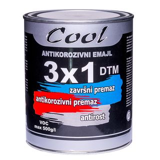 COOL 3x1 Anor. emajl za metal 2.5l Nevena color CBE310
