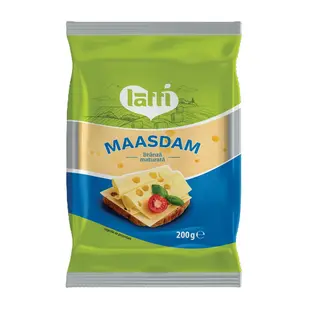 LATTI Branza mat. tare Maasdam 45% amb. 200 g