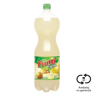 Frutti Fresh, Bautura racoritoare carbogazoasa cu suc de pere 2L (ID 42877)