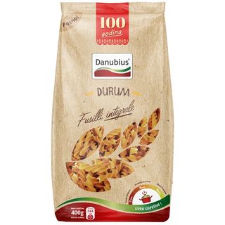 FUSILLI INTEGRALE 400G DANUBIUS 058920