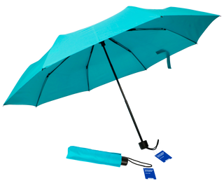 Vivess Чадър сгъваем тюркоазен 1 БР / 38944511