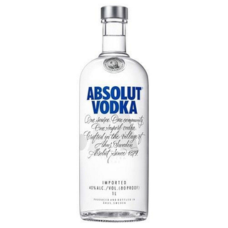 Absolut Vodka 40%, 1 l
