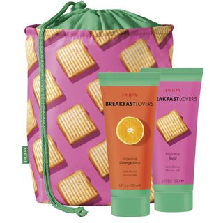 PUPA set breakfast lovers mlijeko za tuširanje x 2 200 ml orange & toast | 8011607379187