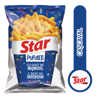 Star Pufuleti cu aroma de cascaval, 80g